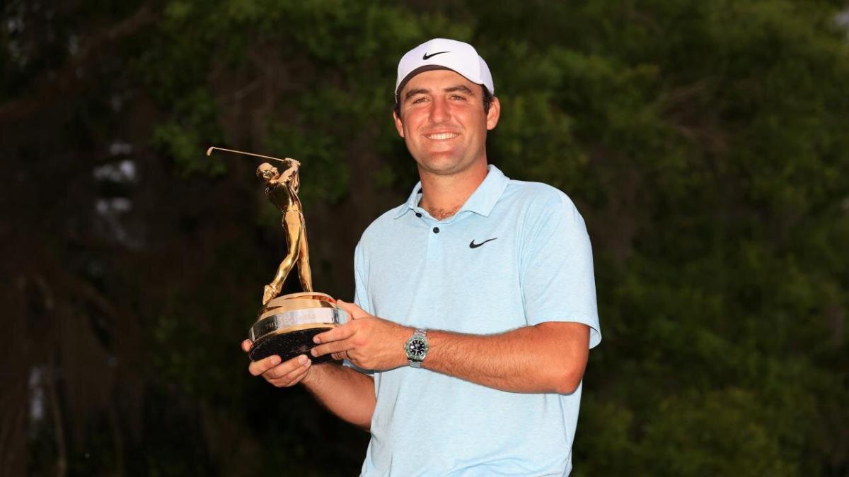 Golfer Scottie Scheffler 